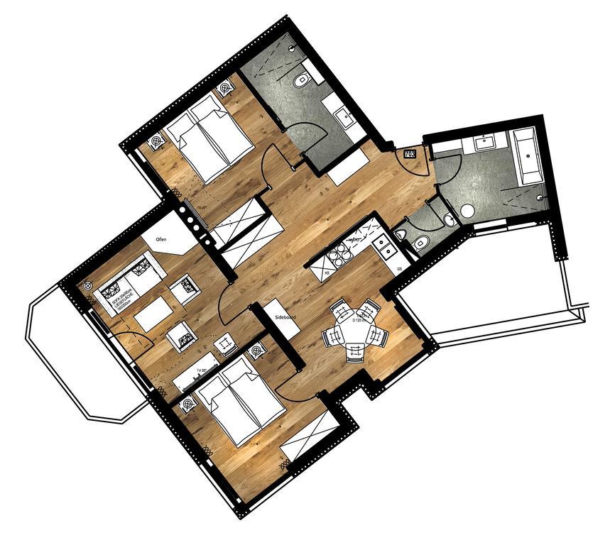 Apartmenthaus Enzian Hochsoelden Exterior foto